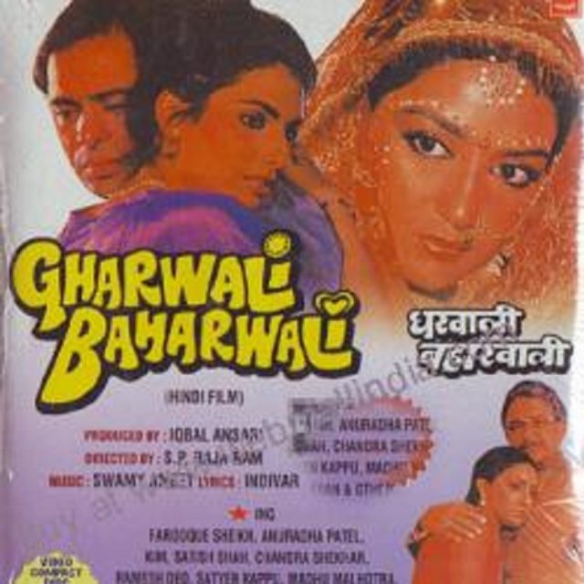 Gharwali Baharwali Movie Poster