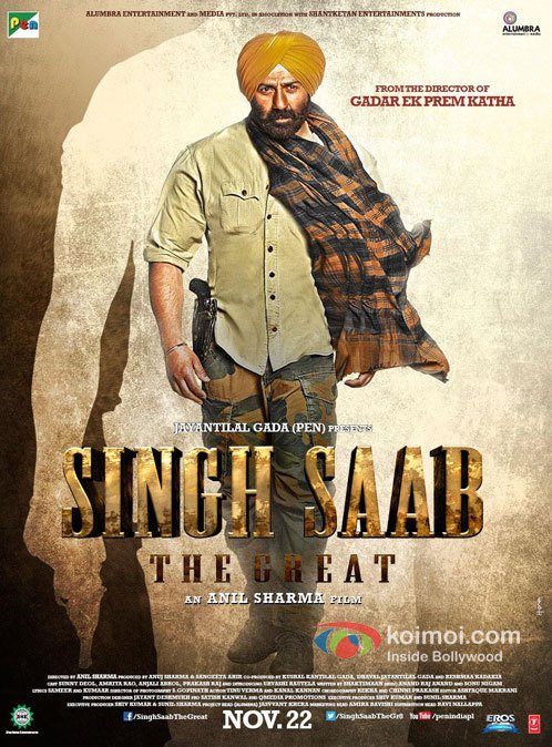 Singh Saab The Great Movie Poster