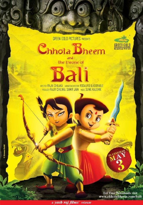 Chota Bheem and the throne of Bali Movie Poster