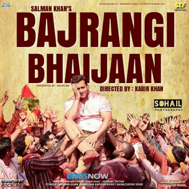 Bajrangi Bhaijaan Movie Poster