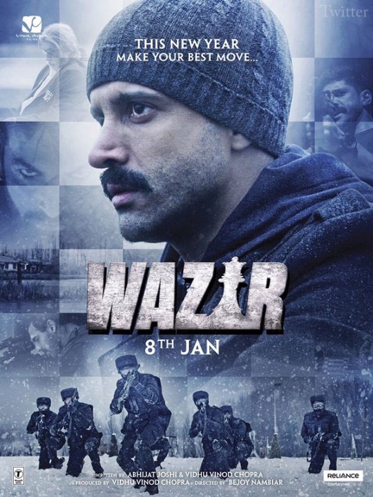 Wazir Movie Poster