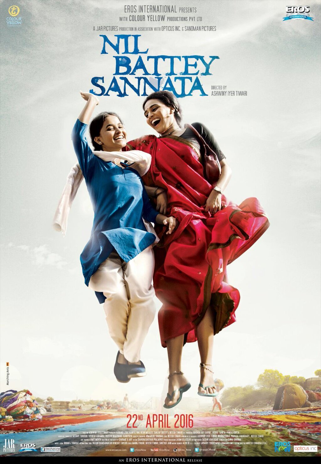 Nil Battey Sannata Movie Poster