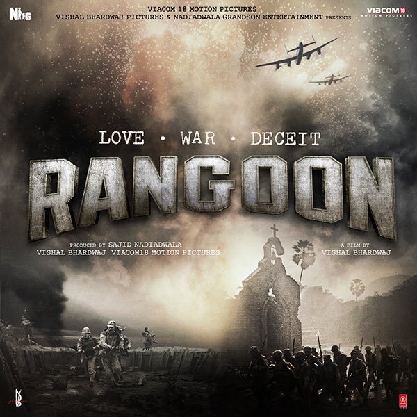 Rangoon Movie Poster