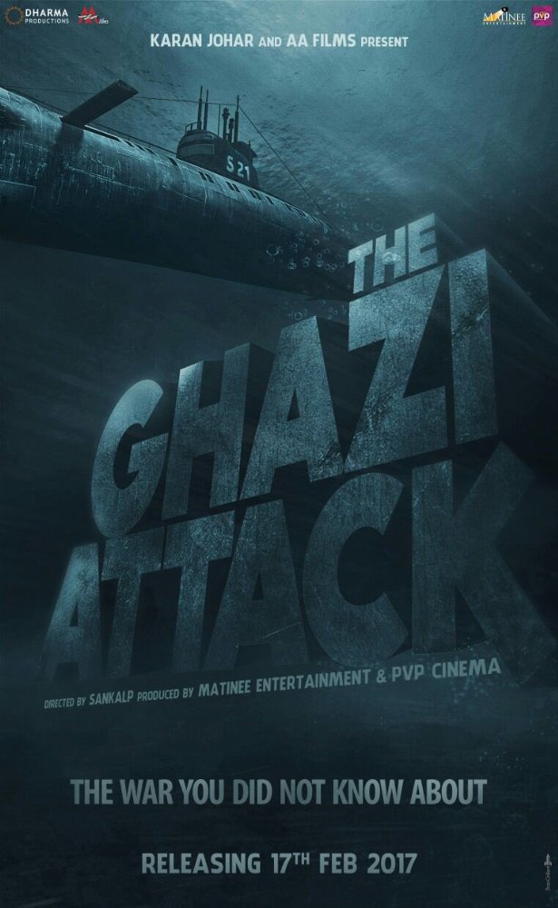 The Ghazi Attack (2017) First Look Poster