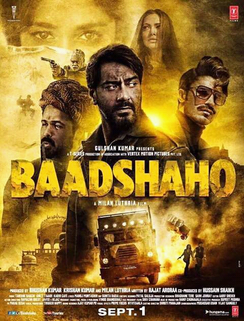 Baadshaho (2017) First Look Poster