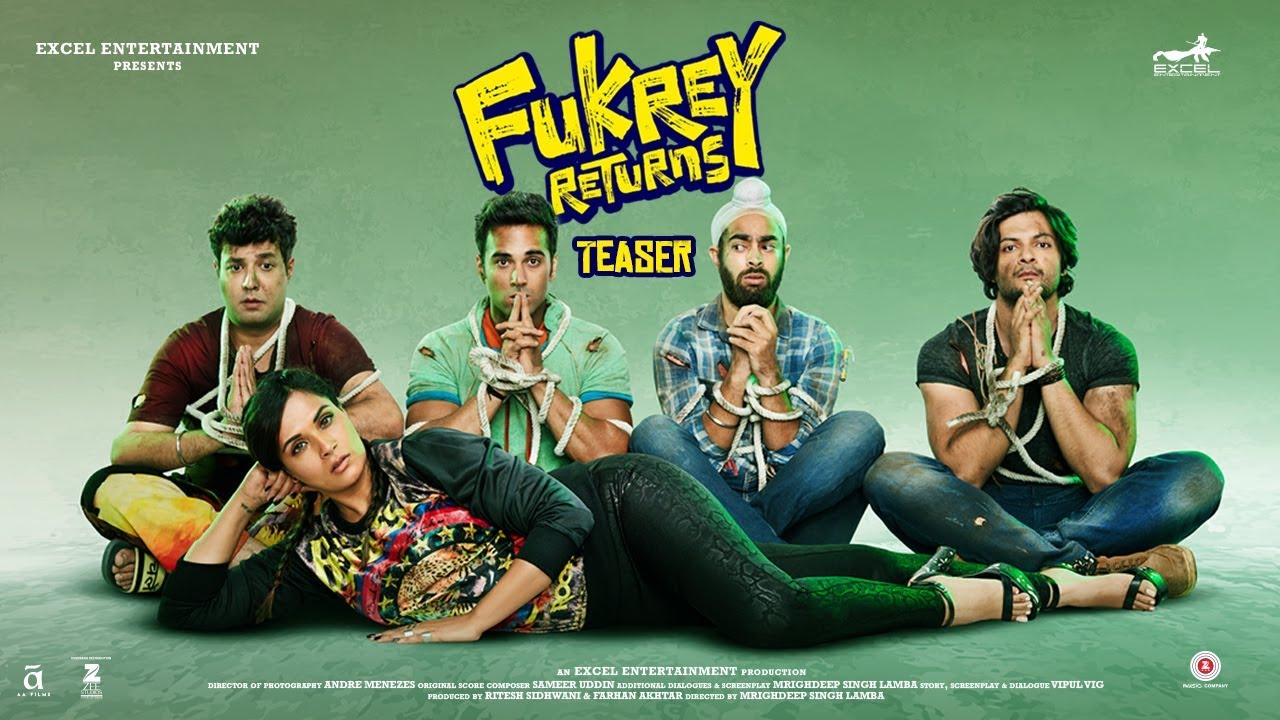 Fukrey Returns (2017) First Look Poster