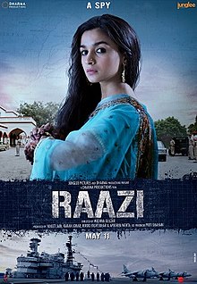 Raazi (2018) First Look Poster