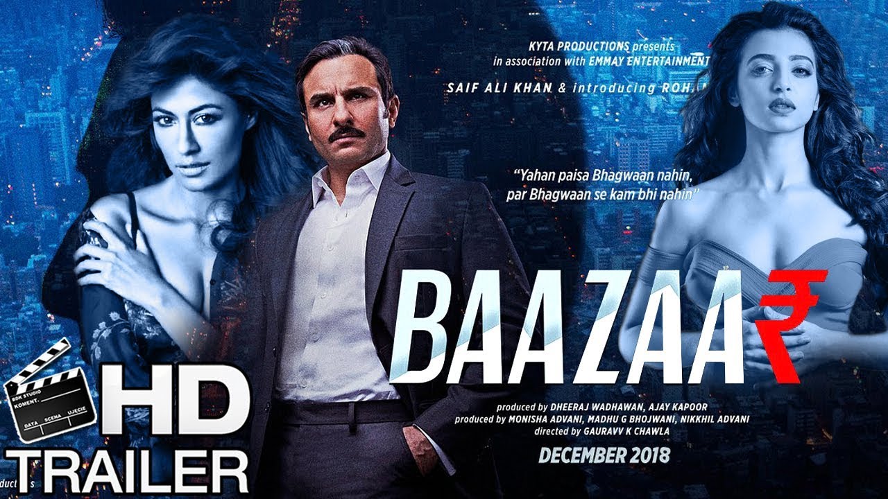 Baazaar (2018) First Look Poster