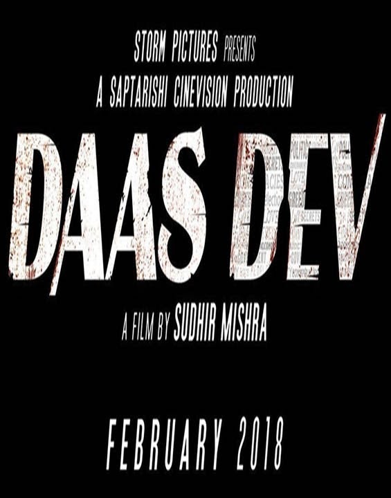 Daas Dev (2018) First Look Poster
