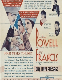 One Way Passage (1932) First Look Poster