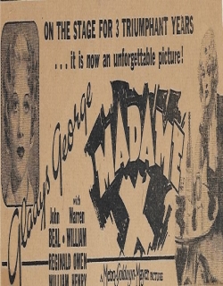 Madame X (1937) - English