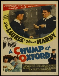 A Chump at Oxford Movie Poster
