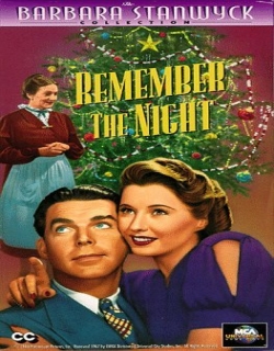 Remember the Night Movie Poster