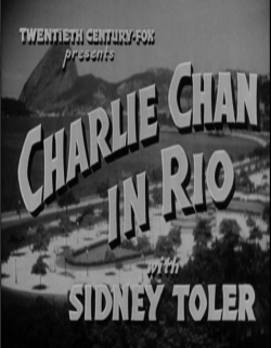 Charlie Chan in Rio Movie Poster