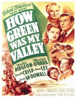 How Green Was My Valley Movie Poster