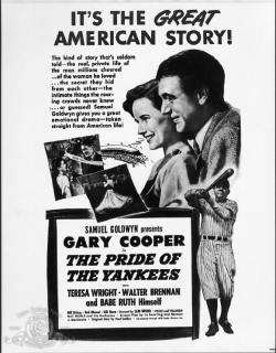 The Pride of the Yankees Movie Poster