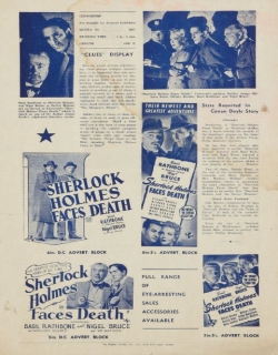 Sherlock Holmes Faces Death (1943) - English