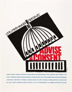 Advise & Consent Movie Poster