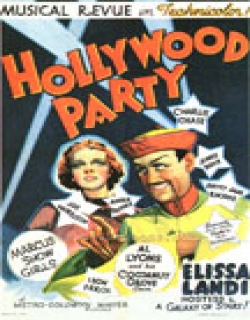 Hollywood Party Movie Poster