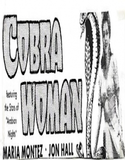Cobra Woman Movie Poster