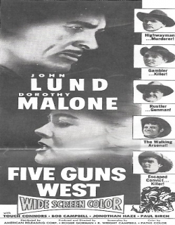 Five Guns West (1955) - English