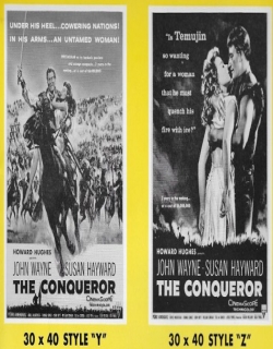 The Conqueror Movie Poster