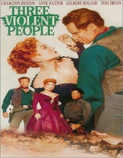 Three Violent People (1956) - English