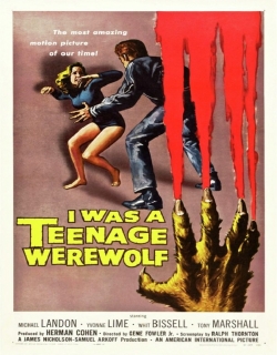 I Was a Teenage Werewolf Movie Poster