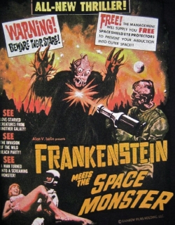 Frankenstein Meets the Spacemonster Movie Poster