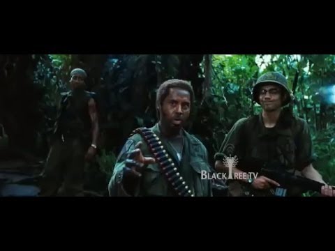Tropic Thunder - Robert Downey Jr. plays a black guy...?