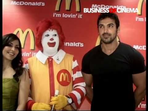 John Abraham & Pakhi spend time at McDonald's