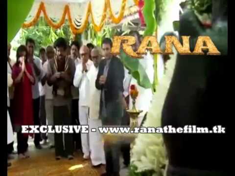 Rajinikanth's Rana Movie Launch Video Firstlook