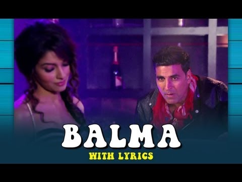 Balma - Full Song with Lyrics - Khiladi 786
