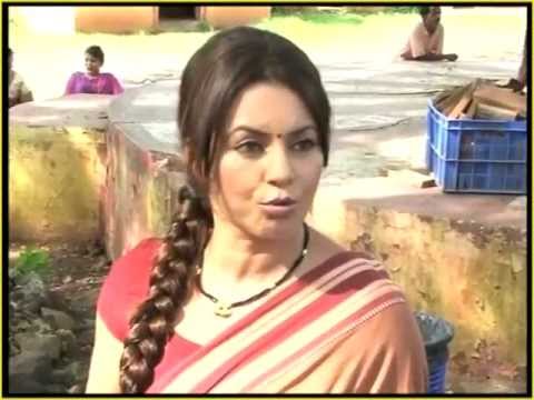 Mahima on the sets of 'Mumbhaai - The Gangsters'