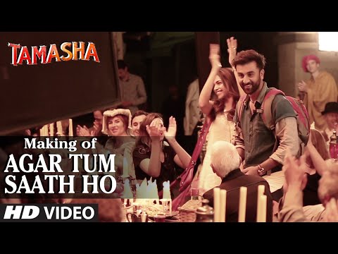 Agar Tum Saath Ho Backstage VIDEO | Tamasha | Ranbir Kapoor, Deepika Padukone | T-Series