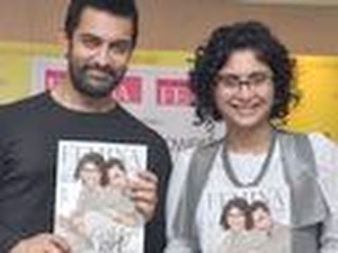 Aamir & Kiran grace 'FILMFARE' cover !