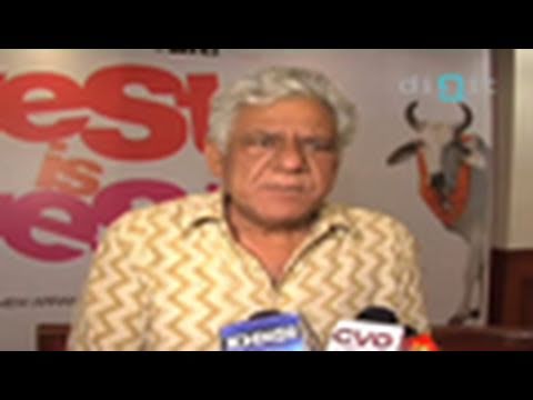 Om Puri At the Press Conference of West Is West
