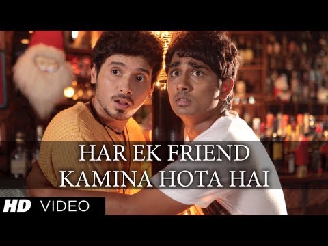 Har Ek Friend Kamina Hota Hai Full (HD) Song | Chashme Baddoor | Ali Zafar, Siddharth 