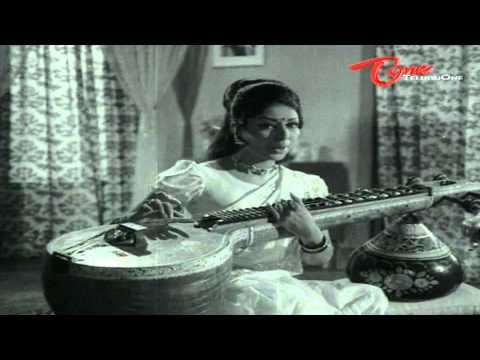 Abhimanavanthulu Songs - Ee Veena Paina Palikina - Sarada - Anjali Devi