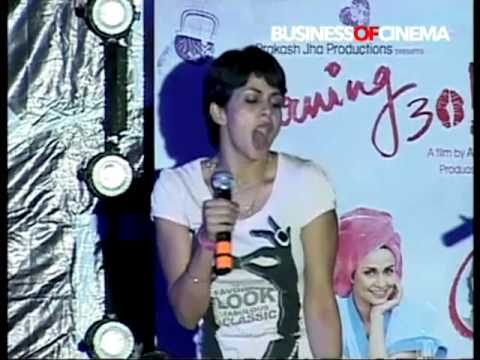 Gul Panag takes to singing while promoting her new movie Turning 30!!!