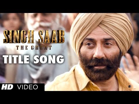 Singh Saab the Great Title Video Song | Sunny Deol | Latest Bollyw