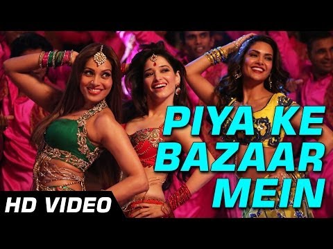 Piya Ke Bazaar Mein | Humshakals HD Video Song | Saif ,Riteish,Bipasha,Tamannaah,Ram Kapoor | 1080p