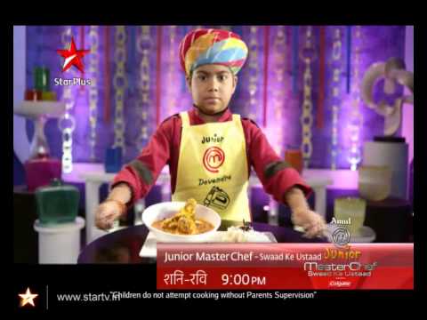 Devendra Singh is a top ten contestant of Junior MasterChef India