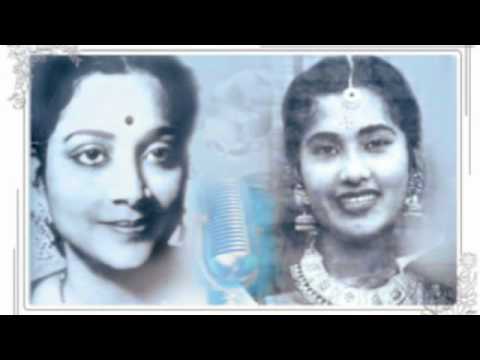Geeta Dutt, Meena Kapoor : Aayi milane ki raat : Film - Jalte Deep (1950)
