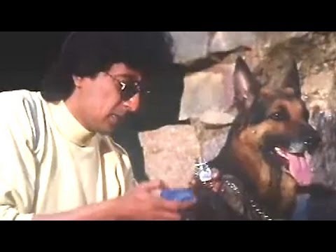 Raghuvaran training his Dog for an Attack