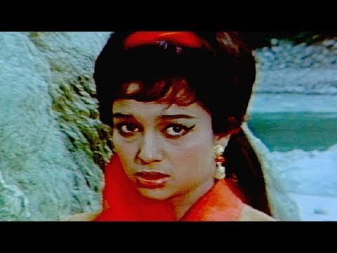 Asha Parekh and Dev Anand's Romance - Mahal Scene 6