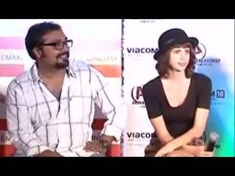 Anurag Kashyap & Kalki Koechlin promoting Shaitan