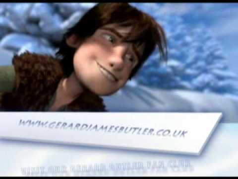 Gerard Butler in How to train your Dragon The Olympics Sports Film Trailer Full version