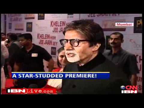 A starry premiere for 'Khelein Hum Jee Jaan Se'