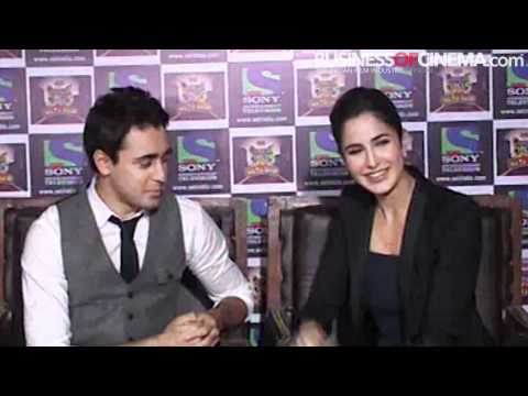 Imran & Katrina on the sets of 'Comedy Circus' to promote MBKD